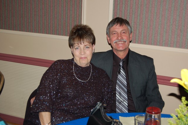 Past Chief Bobby Johnson and wife Pat